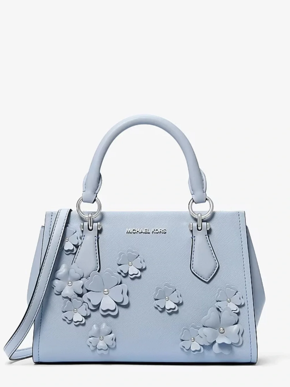 MICHAEL KORS Marilyn Small Embellished Satchel Crossbody - Picture 6 of 13